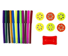 Lean Toys Kūrybinis rinkinys tapymui lėktuvas, 36 d.
