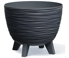 Prosperplast Donica Furu antracito śr. 395 mm DFUR400-S433
