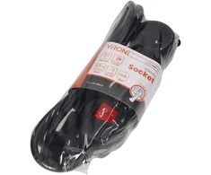 Orno partnertele Extension cord 5x2P+Z,ON/OFF,1,5m,3x1,5,juodas (ES-7/W/1,5)