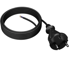 Przewód, Guminis kabelis H05RR-F OW 2x1mm2 300/500V 5m