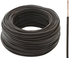 Elektrokabel LgY kabelis 1x1 H05V-K rudas
