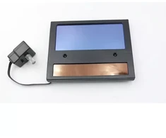 Przyłbica Juodas suvirinimo šalmas, skydelis: 95x36 mm