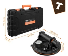Bigstren Bigstreen vacuum suction cup with pump set of 2