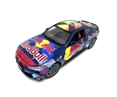 Pulio Auto BMW M4 1/24 Raudona Bull su šviesa ir garsu
