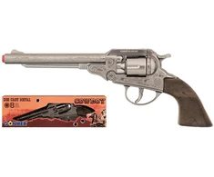 Pulio Kaubojiškas revolveris, metalinis, 8 šoviniai, gonher 88/0