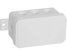 Orno Puszka CLICK skirstomoji dėžutė, IP54, 8 įvadai, 80x45x41mm, balta, 100 vnt.