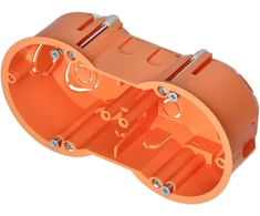 Orno Puszka Dėžutė p/t 60 mm dviguba plokštė gipso kartono plokštėms, 70 vnt.