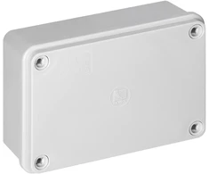 Puszka Hermetiška dėžutė 120x80x50, be sandariklių, pilka, be halogenų, IP65