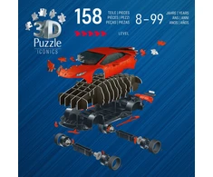 Ravensburger Puzzle 3d dėlionė 158 vienetų lamborghini huracan evo arando automobilis