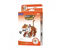 Mg Dystrybucja Puzzle 3D dėlionė „Mieredu“ – konstruokite ir klausykite – tigras