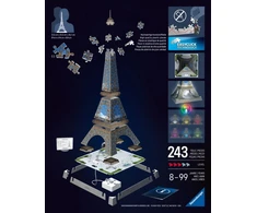 Ravensburger Puzzle 3D Eifelio bokšto dėlionė