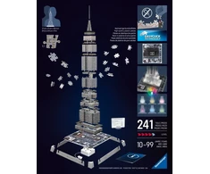 Ravensburger 3D dėlionė Iconics Empire State Building