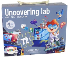 Puzzle Dėlionė Lean Toys Laboratorija 72 detalių