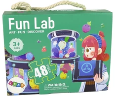 Dėlionė Lean Toys Laboratorija, 48 detalių