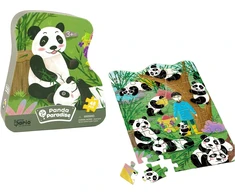 Lean Toys Dėlionė LeanToys Pandos miške 48 dalys, 50x34 cm