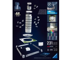 Ravensburger Puzzle Pizos bokšto 3D dėlionė