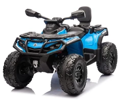 Lean Cars Vaikiškas keturratis Can Am Outlander 4x4 DK-CA005 mėlynas