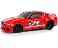 Lean Cars Nuotoliniu būdu valdomas sportinis automobilis 1:24 raudonas