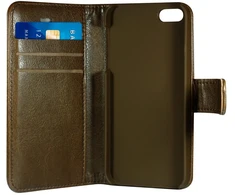 „RadiCover“ – „Flipside“ madingas stovo dėklas – iPhone 5/5S/SE – rudas