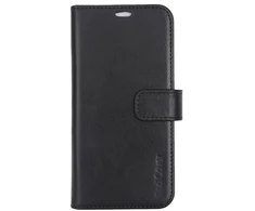 „RadiCover“ – nuo ​​radiacijos apsauganti veganiškos odos 2in1 „MAGSAFE iPhone 15 PRO“ piniginė, juoda