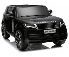 Dvivietis vaikiškas elektromobilis Lean Cars DK-RR998 Range Rover, juodas