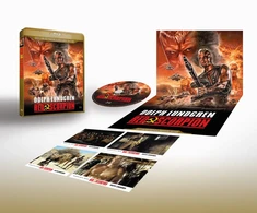 Classic Movies Raudonasis skorpionas – Tikroji klasika – Dolph Lundgren riboto leidimo Blu-ray versija su plakatu ir kortelėmis dėžutėje