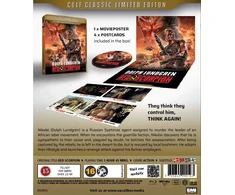 Classic Movies Raudonasis skorpionas – Tikroji klasika – Dolph Lundgren riboto leidimo Blu-ray versija su plakatu ir kortelėmis dėžutėje