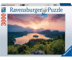 Ravensburger Dėlionė 3000 vnt. - Bledo ežeras Slovėnija