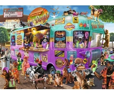 Ravensburger Dėlionė 300 vnt. - Dešrainių autobusiukas