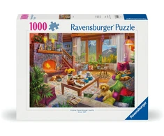 Ravensburger Dėlionė 1000 vnt. - Jauki trobelė