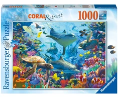 Ravensburger - Dėlionė - Koralinio rifo prieglobstis 1000p (12001172)