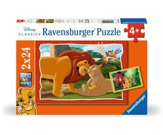 Ravensburger - Dėlionė Liūtas karalius 2x24p