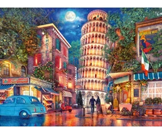 Ravensburger Dėlionė 500 vnt. - Pizos gatvės