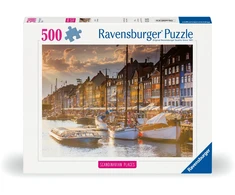 Ravensburger Dėlionė 500 vnt. - Saulėlydis Kopenhagoje