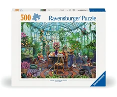 Ravensburger Dėlionė 500 vnt. - Rytas šiltnamyje