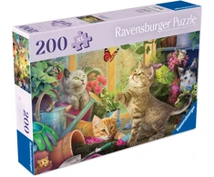 Dėlionė Ravensburger - Įžūlūs katinai 200p reklama (12001735)