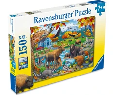 Dėlionė Ravensburger - Laukinės gamtos susibūrimas 150p (12004304)