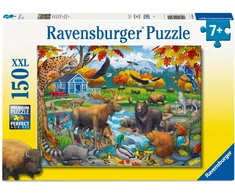 Dėlionė Ravensburger - Laukinės gamtos susibūrimas 150p (12004304)