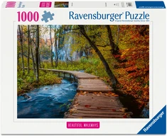 Ravensburger Dėlionė 1000 vnt. - Rudeninis medinis takas