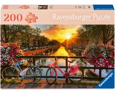 Dėlionė Ravensburger - Saulėlydis Amsterdame 200p reklama (12001733)