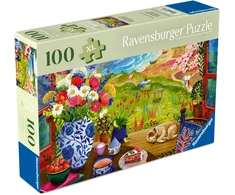 Dėlionė Ravensburger - Vaizdas pro langą 100p reklama (12001732)