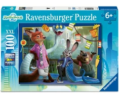RAVENSBURGER vaikiška dėlionė Zootropolis 2, 100 det., 12004138