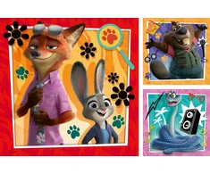 Ravensburger Dėlionė 3x49 vnt. - Zootopia 2