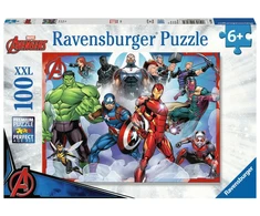 Ravensburger,Disney Ravensburger Marvel Avengers XXL dėlionė - 100 detalių (10110808)
