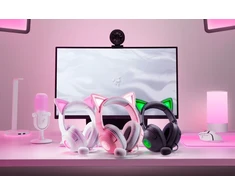 Razer Kraken Kitty V2 ausinės, baltos