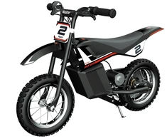 „Razor“ – elektrinis purvo motociklas „Dirt Rocket MX125“ – juodas su lipdukais (15173802)