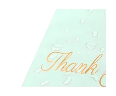Realne Ceny Krzysztof Alchimionek Foliopaki Kurierskie su Rączką Miętowe Thank You 400x500+70cm 50szt Foliopak