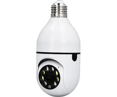 Realne Ceny Krzysztof Alchimionek Kamera IP Bezprzewodowa WiFi Żarówka E27 30W do Monitoringu Domu Niania