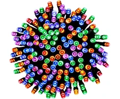 Realne Ceny Krzysztof Alchimionek Lampki Świąteczne 200 Led Choinkowe Dekoracyjne Sznur 20m Wielokolorowe RGB