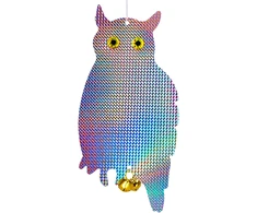 Realne Ceny Krzysztof Alchimionek Odstraszacz Ptaków Szpaków Gołębi Hologram Odblaskowy Sowa Wisząca Duża